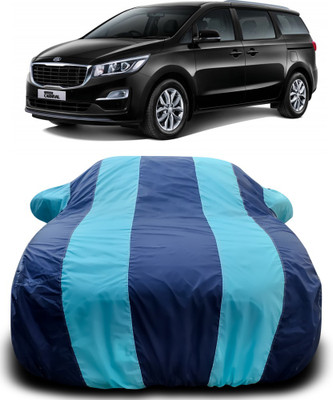 Gavya Car Cover For Kia Grand Carnival (With Mirror Pockets)(Blue, Blue)