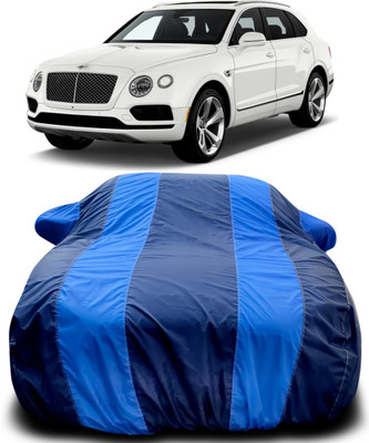 Gavya Car Cover For Bentley Bentayga (With Mirror Pockets)(Blue, Blue)