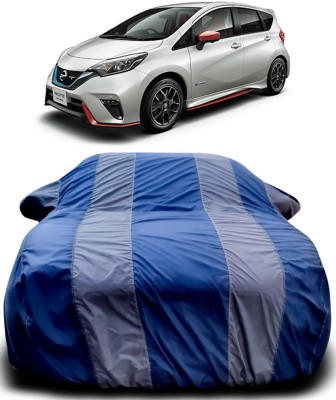 CoNNexXxionS Car Cover For Nissan Note e-Power (With Mirror Pockets)(Blue, Grey)