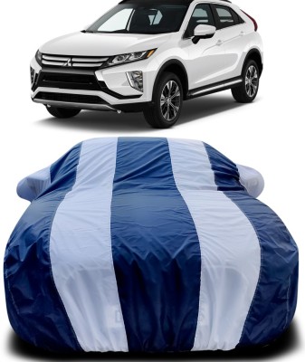 Gavya Car Cover For Mitsubishi Cedia (With Mirror Pockets)(Blue, White)