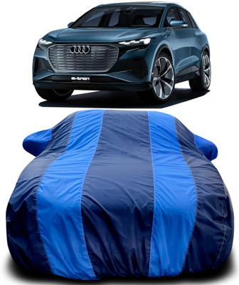 Gavya Car Cover For Audi e-tron Sportback (With Mirror Pockets)(Blue, Blue)
