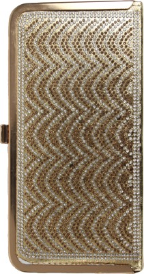 rayie collection Casual Gold  Clutch