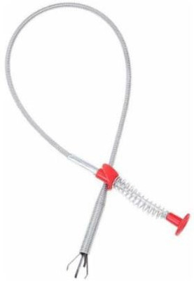 SBTs Drain Pipe Cleaning Spring Stick, Hair Catching Drain Pipe Cleaning Wire, Sink Cleaning Stick Sewer Sink Tub Dredge Remover, Spring Drain Pipe Cleaner Tool Clog Remover Cleaning Tools Drain Clog Plunger - 9 1 Pcs Drain Opener tool 65cm 55++6 Multi-purpose Plunger