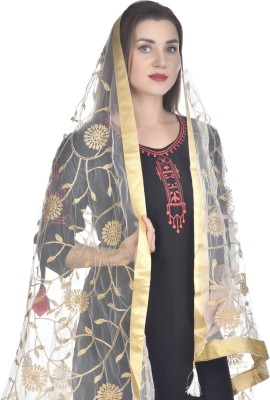 SOHAN LAL TEX Net Embroidered Women Dupatta