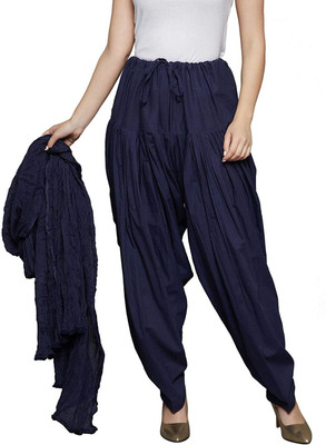 NOBHOB Women Patiala Dupatta Set