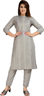 TUHINZIFAB Women Kurti Pant Set
