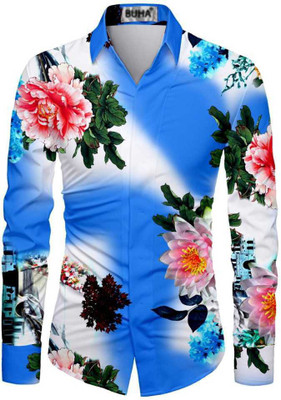 BUHA Polycotton Printed Shirt Fabric