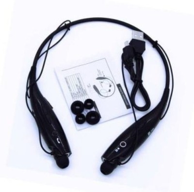 SYARA TKJ_642I_HBS 730 Neck Band Bluetooth Headset Bluetooth Headset(Black, In the Ear)
