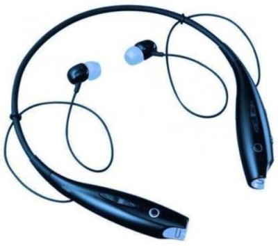 ROAR UIK_471W_HBS 730 Neck Band Bluetooth Headset Bluetooth Headset(Black, In the Ear)