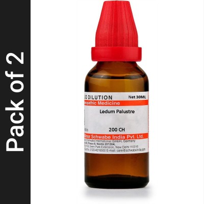 Dr.Willmar Schwabe India Ledum Palustre 200 CH Dilution(2 x 30 ml)