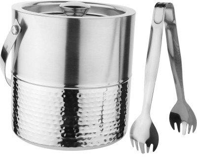 Steren Impex 1.5 L Steel 1099 Ice Bucket(Silver)