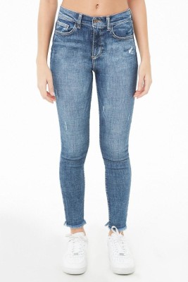 FOREVER 21 Slim Women Blue Jeans