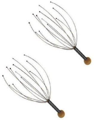SBTs Hand Held Scalp Head Massager 2 E4D Hand Held Scalp Head Massager 2 D848W Massager(Multicolor)