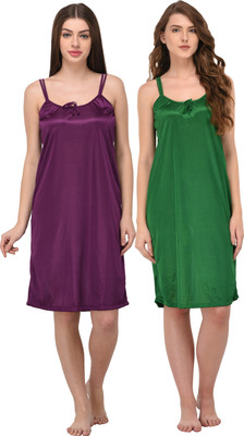 You Forever Women Nighty(Purple, Green)