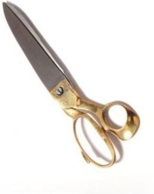 SBTs 9inch Heavy Duty Golden Brass Scissor 123 Scissors(Set of 1, Golden)