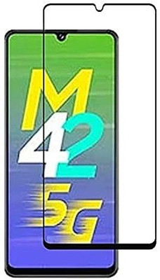 GDBUY Edge To Edge Tempered Glass for Samsung Galaxy M42 5G, Samsung M42 5G(Pack of 1)