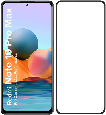 Vastu Art Edge To Edge Tempered Glass for Redmi Note 10 Pro Max(Pack of 1)