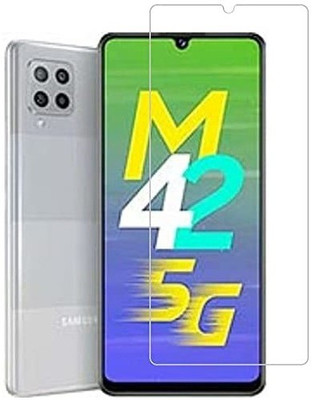 GDBUY Tempered Glass Guard for Samsung Galaxy M42 5G, Samsung M42 5G(Pack of 1)