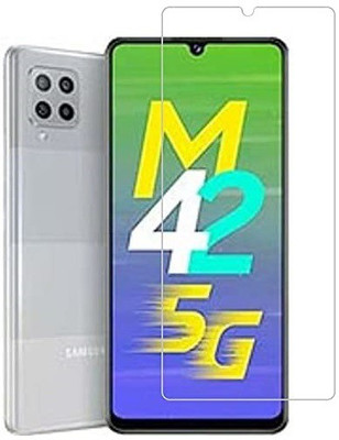GDBUY Tempered Glass Guard for Samsung Galaxy M42 5G, Samsung M42 5G(Pack of 1)