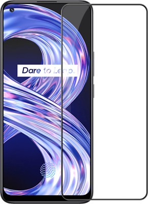 Nillkin Edge To Edge Tempered Glass for Realme 8, Realme 8 Pro(Pack of 1)