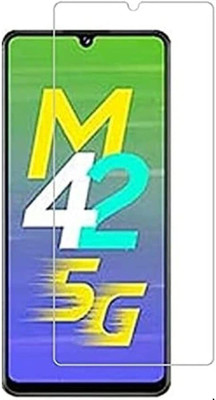 GDBUY Tempered Glass Guard for Samsung Galaxy M42 5G, Samsung M42 5G(Pack of 1)