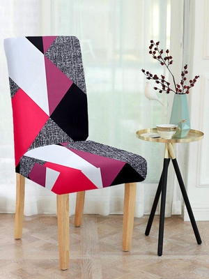 Flipkart SmartBuy Polyester Geometric 1 Seater Chair Cover(Multicolor Pack of 1)