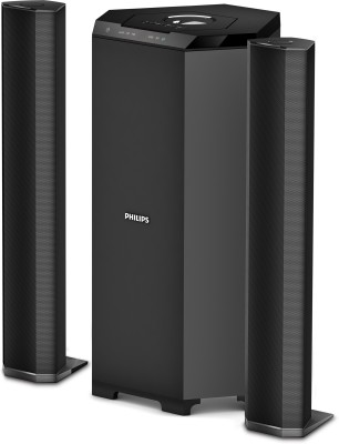 PHILIPS MMS8085B/94 Convertible 80 W Bluetooth Home Theatre(Black, 2.1 Channel)