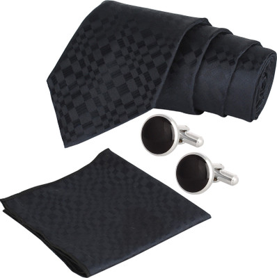 RIYASAT Self Design Tie(Pack of 3)