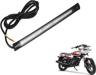 QZ DEVICE Front, Rear LED Indicator Light for TVS Phoenix, Universal For Bike(Yellow, Red)