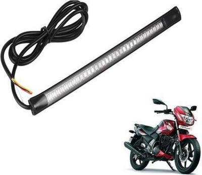 QUIRKY ZONE Front, Rear LED Indicator Light for TVS Flame SR125(Yellow, Red)