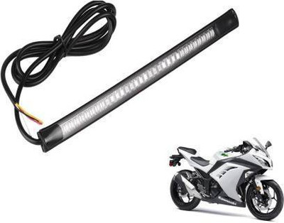 QUIRKY ZONE Front, Rear LED Indicator Light for Kawasaki Ninja 300(Yellow, Red)
