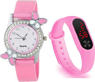 RBSFLOZIO Analog-Digital Watch - For Girls