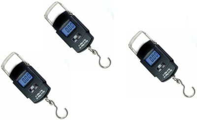 SBTs SCD-5M-841GGH Portable Digital WH - A08 Weighing Scale 8434PE4 3 PCS Weighing Scale(Black)