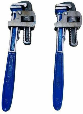 DHATRI TOOLS Flex Heavy Duty 14 Inch Pipe Wrench Set of 2 Single Sided Pipe Wrench FLEX Single Sided Pipe Wrench(Pack of 2)