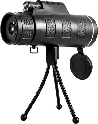 JPRO 40X60 Prism Lens Monocular Manual Function Telescope Binocular Monocular(60 mm , Black)