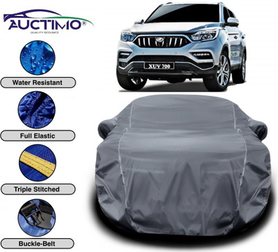 AUCTIMO Car Cover For Mahindra XUV 700 (With Mirror Pockets)(Grey)