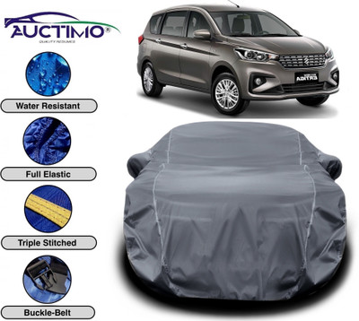 AUCTIMO Car Cover For Maruti Suzuki Ertiga (With Mirror Pockets)(Grey)