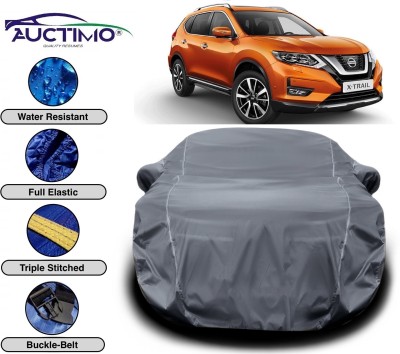 AUCTIMO Car Cover For Nissan X-Trail (With Mirror Pockets)(Grey)