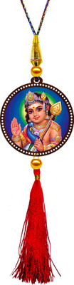 ClassiGiftz Murugan / Kartikeya Car Hanging Ornament(Pack of 1)