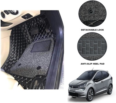 Auto Hub Leatherite 7D Mat For  Tata Altroz(Black)