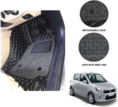 Auto Hub Leatherite 7D Mat For  Maruti Suzuki Celerio(Black)