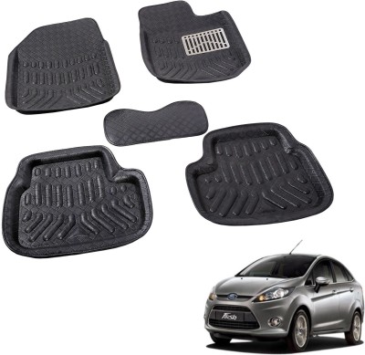 Auto Hub EVA, PVC Standard Mat For  Ford Fiesta(Black)