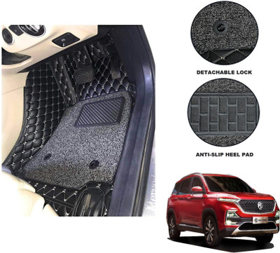 Auto Hub Leatherite 7D Mat For  MG Hector(Black)