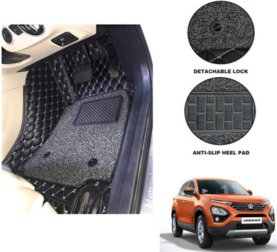 Auto Hub Leatherite 7D Mat For  Tata Harrier(Black)