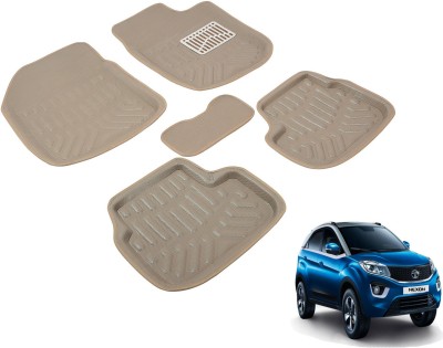 Auto Hub EVA, PVC 3D Mat For  Tata Nexon(Beige)