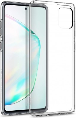 Phone Care Back Cover for Samsung Note10 Lite, Galaxy Note10 Lite(Transparent, White, Grip Case, Pack of: 1)