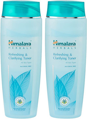 HIMALAYA Refreshing And Clarifying Toner All Skin Types 100ml Pack Of 2 Face Wash(200 ml)