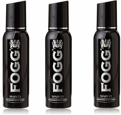 FOGG marco Deodorant Spray - For Men(360 ml, Pack of 3)
