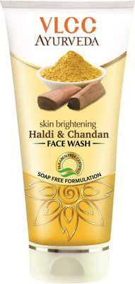 VLCC AYURVEDA SKIN BRIGHTENING HALDI & CHANDAN FACE WASH 100ML PACK OF 6 (100MLX6) Face Wash(600 ml)