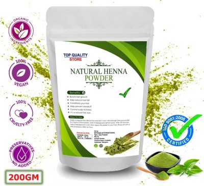 Top Quality Store Pure & Natural Henna Leaf Powder for shiny long hair(200 g)